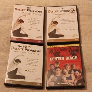 Ballet Workout and Center Stage DVD Set